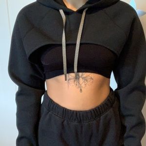 Nike Crop Top Hoodie